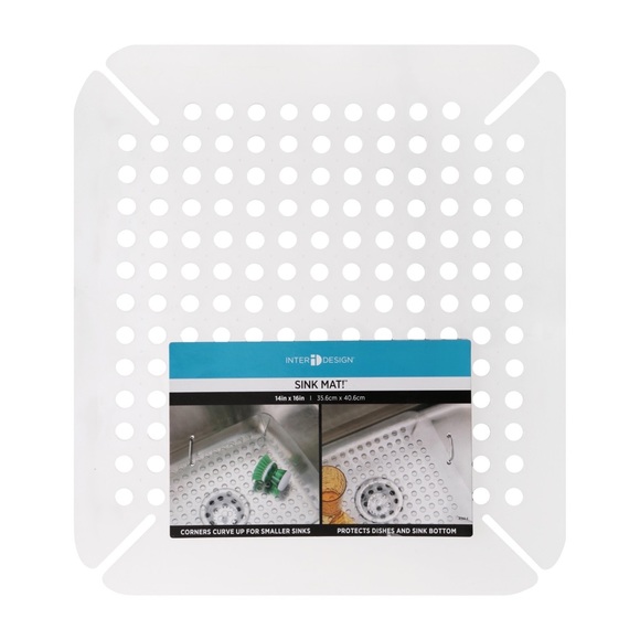 iDesign 14in x 16in Adjustable Sink Grid Contour Mat Size New with Tag - Picture 5 of 5